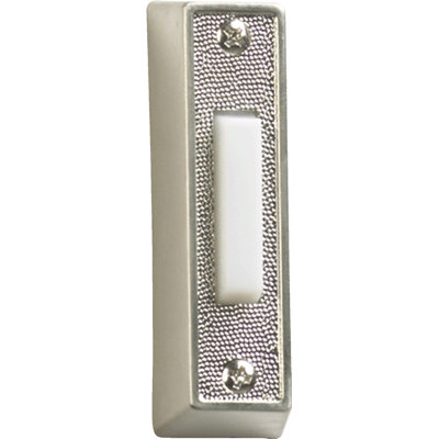 Satin Nickel Door Chime Button