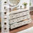 Arlina 54'' W Farmhouse 6 - Drawer Dresser,White-1409151767