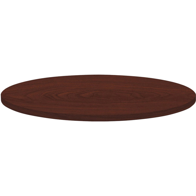 Plateau de table de invent, H 3 po x l 38 po x P 38 po, Acajou