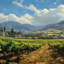 «Exotic Farm», reproduction sur toile