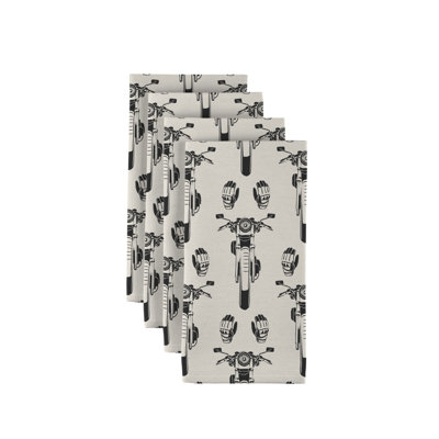 Polyester Abstract Square Napkin