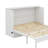Functional Murphy Bed With Concealed Built-In Storage Drawer-3111802-3111801