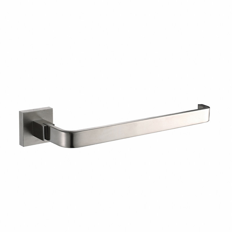 Barre à serviettes murale 9,3 po Aura, Nickel brossé