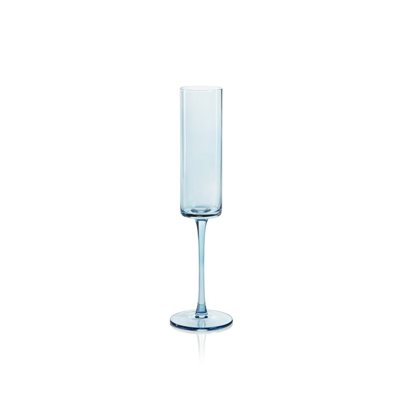 Bruce 6.76oz. Flute Set, Light Blue