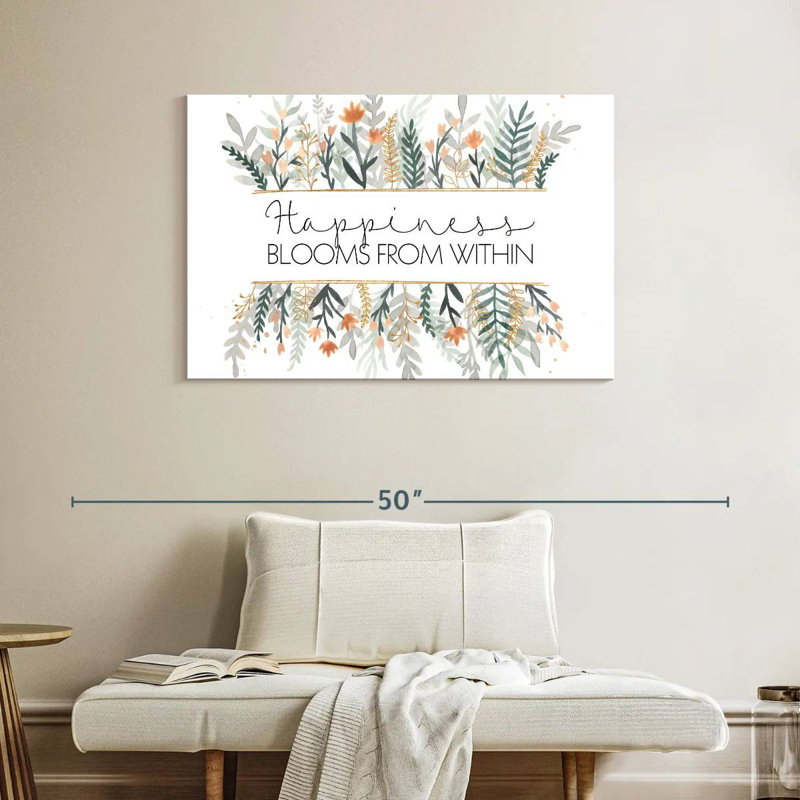 Tergel Spring Blooms III, H 26 po x l 39 po