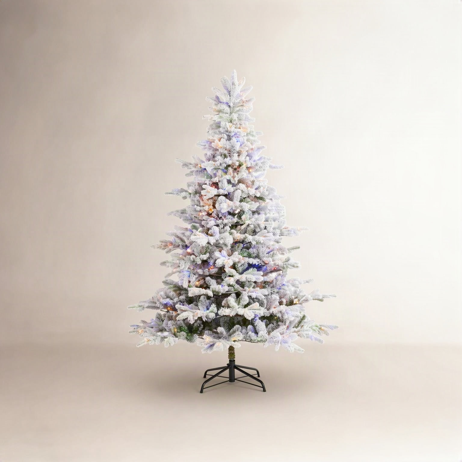 Pre-Lit Fir Christmas Tree, 7.5'
