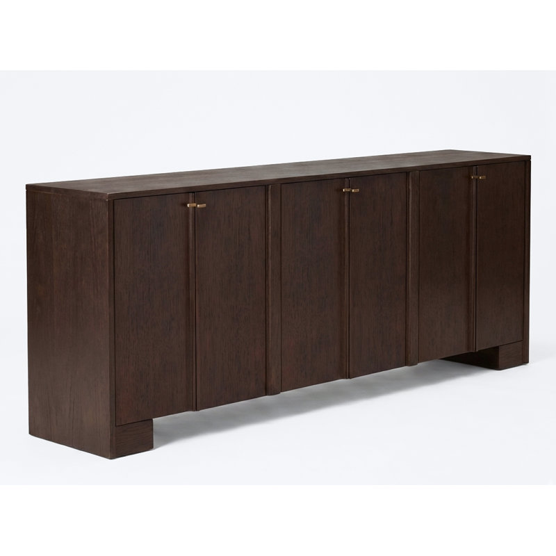 Milan 96" Sideboard, Warm Brown