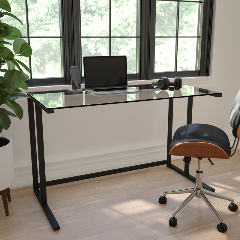 Tempered Glass Computer Desk