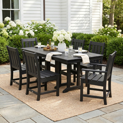 Oxford 7-Piece Farmhouse Dining Set
