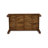 5 Piece Kitchen Table Set for 4 Includes a Rectangle Rustic Wood Dining Room Table and 4 Grey Linen Fabric Upholstered Chairs, Antique  Walnut-1070136166-1070136161-1070136160