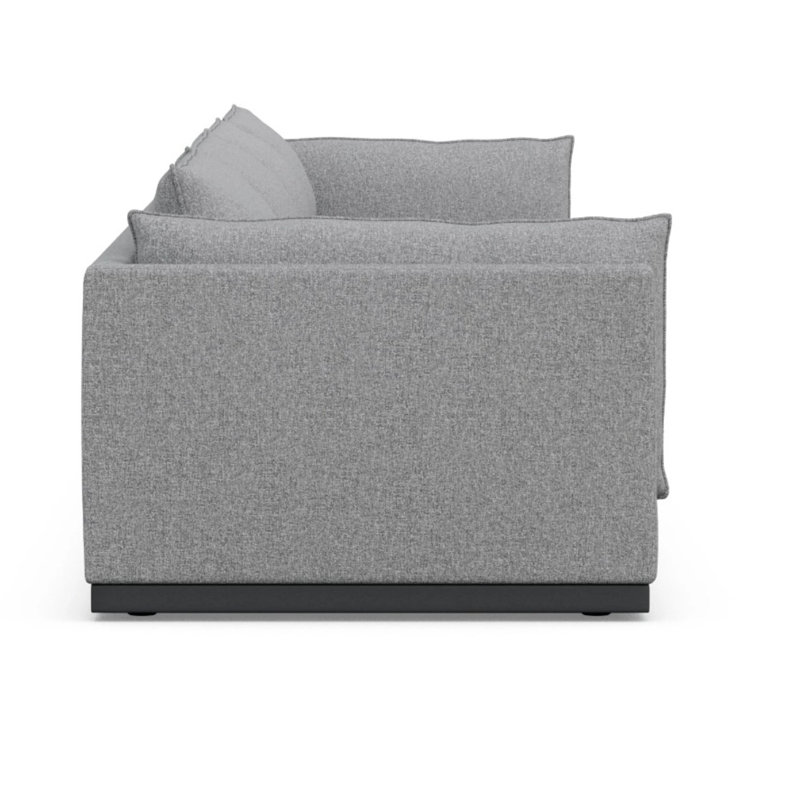 Camden Sofa, Gray Polyester