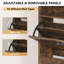 Range-chaussures 16 paires avec deux tiroirs rabattables-1641200250