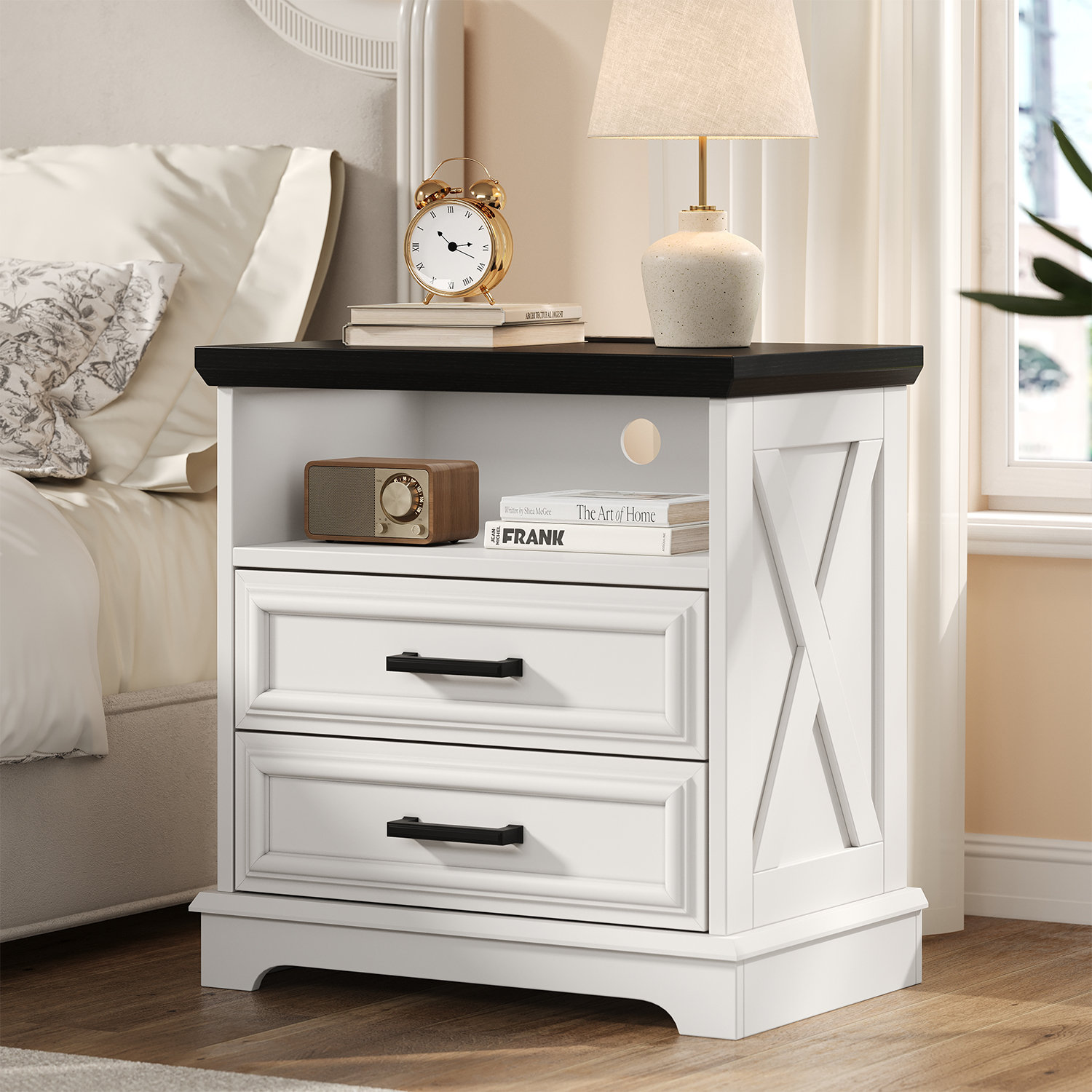 24 Inch Wide Nightstandnull