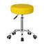 Tabouret pivotant rond à hauteur réglable avec roulettes pour le travail de bureau-601599881