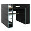 Wood Loft Bed With Desk,Wardrobe,Ample Storage Space,And RGB LED Light-298410585