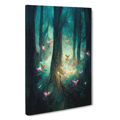 Forest Fairies - Wrapped Canvas Print