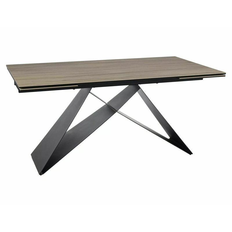 Adilynn 90 cm Rectangular Dining Table, Light Brown