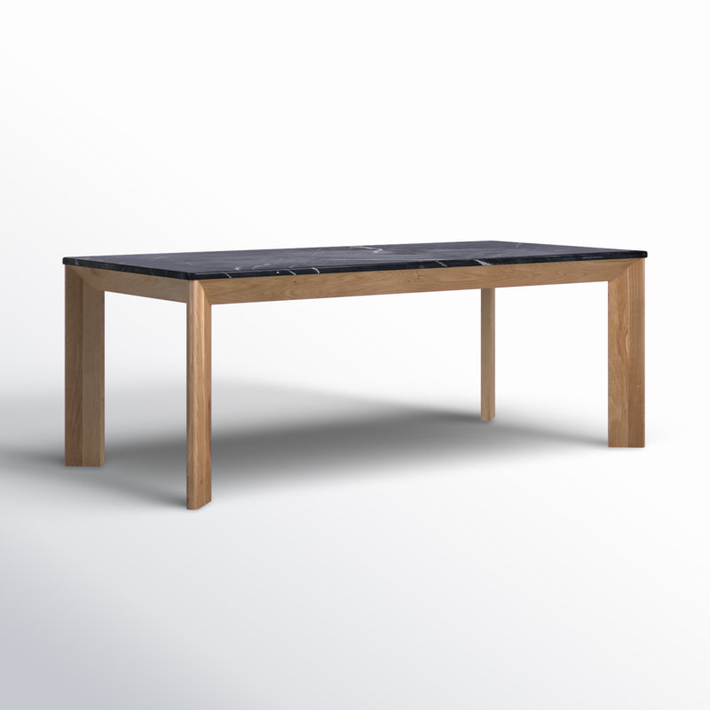 Winnie Dining Table, Black, 38" W x 80" L