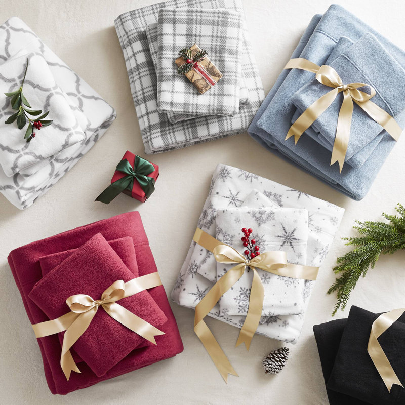 Lavender Microfiber Full Sheet Set with Pillowcases