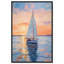 «Sails at Sea», art mural Glam Coastal par Art Remedy-105314344-105314327