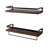 2 Piece Floating Shelf with Towel Bar-618406543