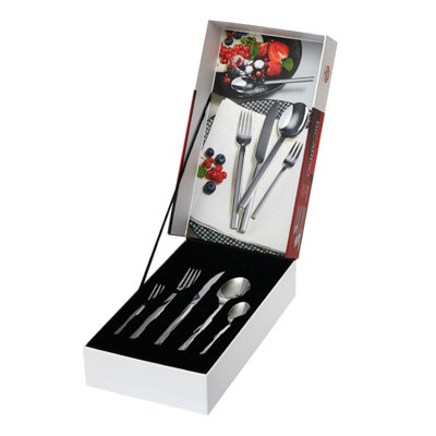 Schulte-Shore 30 piece cutlery set, high-gloss polished stainless steel, 6159-30