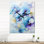 Hamayal - Pansies Très horloges murales