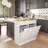 40 in. W x 14 in. D x 36 in. H Ready to Assemble Floor Base Tilt-Out Trash Kitchen Cabinet with 2-Drawer Trash Can not included-108845591