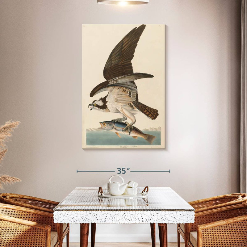 Brampt Osprey And Weakfish, 48" H x 32" W