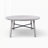 4-Person Modern Rustic Patio Dining Set with Acacia Wood and Iron Frame-120341814