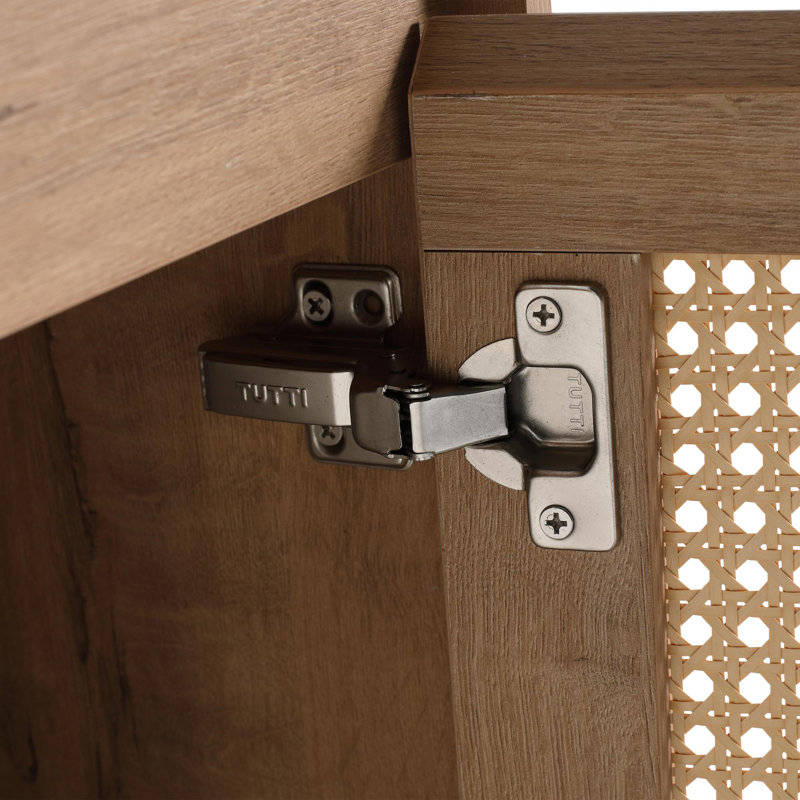 12" Bathroom Side Cabinet,Soft Close Doors,Float Mounting Design,(KD-Packing)
