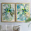 Peut-être Petunias I - ensemble de 2 reproductions d'art sur toile-129725520-129725533