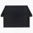 Black Rectangular Engineered Laminate Coffee Table