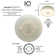 Plastic LED Flush Mount