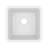 15-Inch Platinum Quartz Composite Drop-In Undermount Single Bowl  Kitchen/Bar Sink-101021193