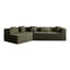 Nuage modulaire 127,5 po, style minimaliste moderne. Aucun assemblage requis. Conception géométrique pour différentes configurations. Coin rajeunissant à haute mousse. Revêtement respirant. 3, étincelle flamboyante-1531603072