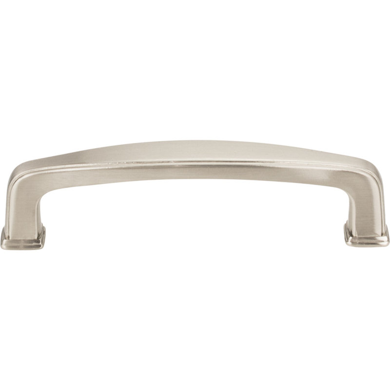 Milan I Bar Pull, Satin Nickel, 3 3/4"