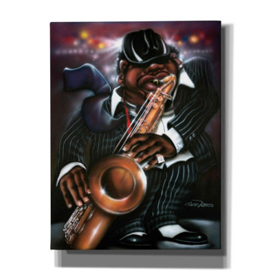 Winston Porter " Jazzman Moe " by Leonard Jones