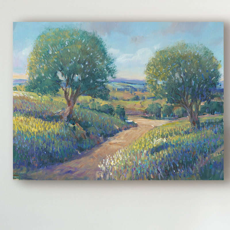 «Country Sentrees I» par Timothy O 'Toole - impression sur toile tendue, H 14 po x l 19 po x P 2 po