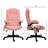 High Back Vibrating Massage Office Chair, Executive Office Chair with Heat, For Home and Office-94970119