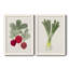 Organic Veg I - Toile avec cadre de qualité supérieure - prête à être accrochée-2020120751-2020120747