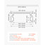 Manche en aluminium 3,3 U / 1M en forme de U avec couvercle laiteux, embouts et pinces de fixation, profil en aluminium pour installation de bandes lumineuses à DEL, installation facile, pour comptoir sous l'armoire-123803934