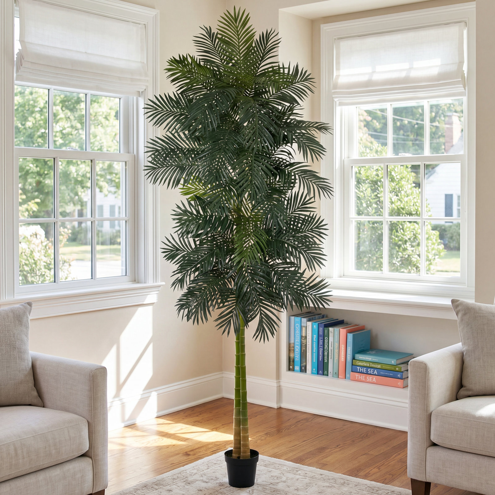 120'' Faux Palm Tree in Pot