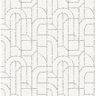 Papier peint à lignes arquées avec intégrité