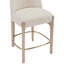 Tabouret de comptoir rembourré en tissu Maud-121555373
