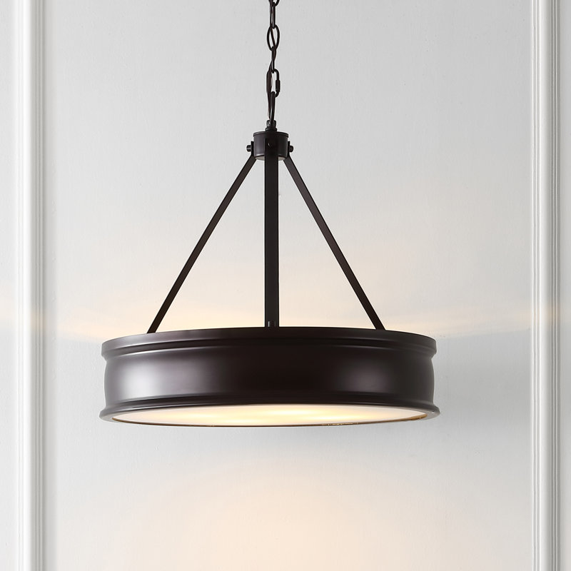 Maline 4 - Light Silver Shaded Pendant