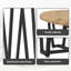 Side Table Set 2 Pcs Old Wood And Black 50 X 50 X 50.5 Cm-2071023650
