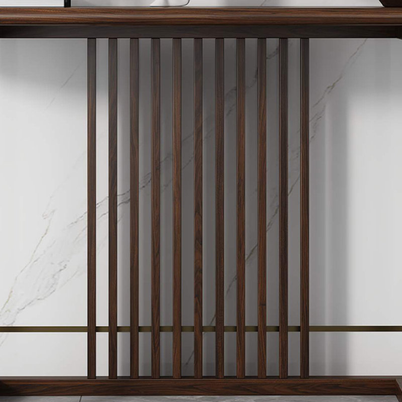 Chinese style ancient solid wood console table., 33.40" H x 59.00" W x 14.90" D 