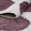 Moodi Modern Shaggy Area Rug Abstract Pebble Design-122009883-122425691
