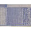 Tapis de salon bleu en polyester géométrique-70380374